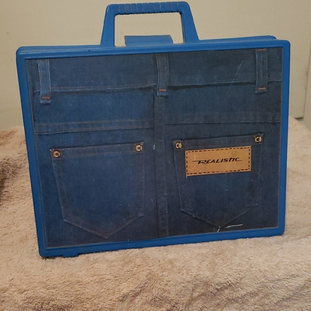 Realistic Blue Kids Tool Case